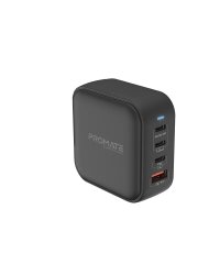 Promate GaNPort4-100PD GaNFast™ Зарядное устройство EU/US/UK/AUS
