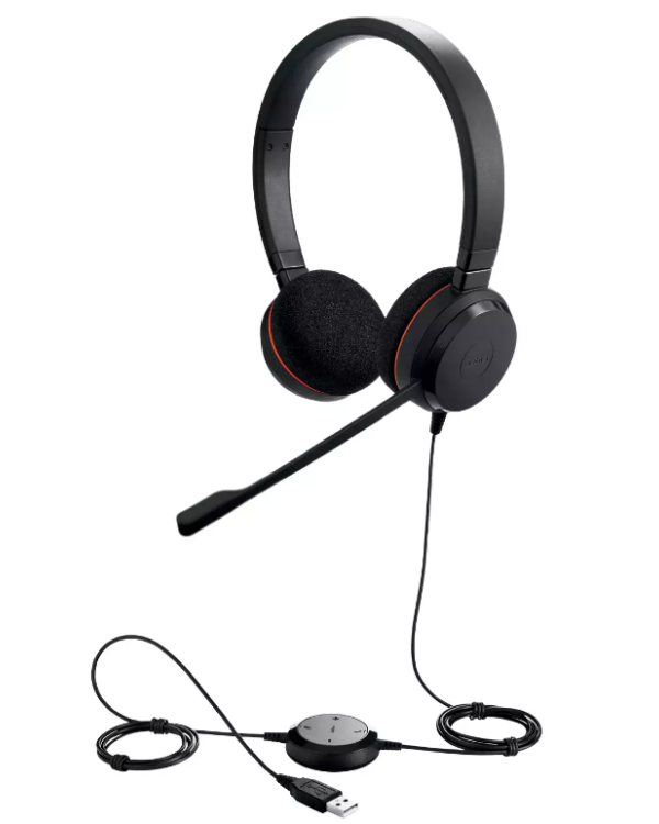 Jabra EVOLVE 20 UC Stereo Наушники Проводные USB