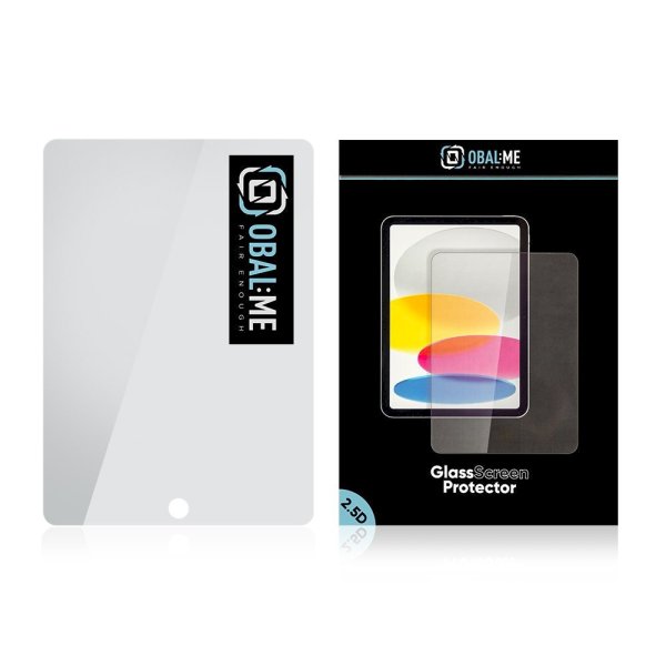 OBAL:ME 2.5D Glass Screen Protector Защитное стекло для Apple iPad 10.2 (2019/2020/2021) / прозрачный