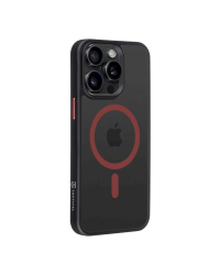 Tactical MagForce Hyperstealth 2.0 Защитный чехол для iPhone 15 Pro Max / чёрный/красный