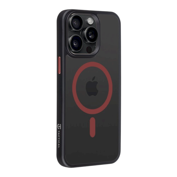 Обложка книги «Tactical MagForce Hyperstealth 2.0 Защитный чехол для iPhone 15 Pro Max / чёрный/красный»