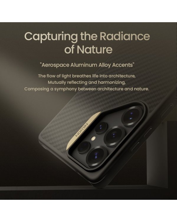 Nillkin Synthetic Fiber PRO Magnetic Hard Case Чехол для Samsung Galaxy S25 Ultra
