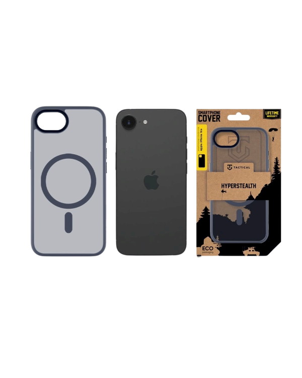 Дополнительное изображение книги «Tactical MagForce Hyperstealth Cover Защитный чехол для iPhone 16e / тёмно-синий»