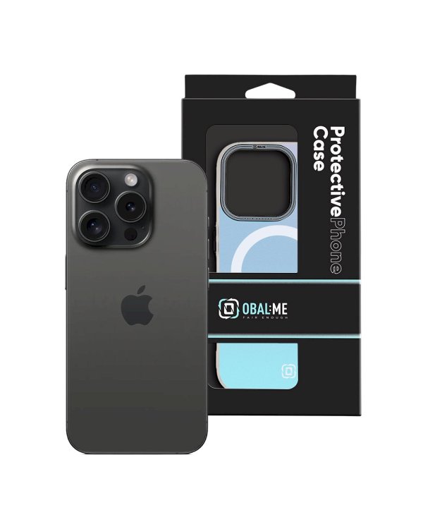 OBAL:ME HoloMag Cover Защитный чехол для Apple iPhone 15 Pro / белый