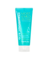 FarmStay Hyaluronic Acid Moist & Mild Gel Foam 200ml Очищающее средство