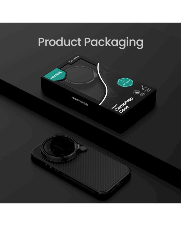 Дополнительное изображение книги «Nillkin CarboProp Aramid Magnetic Pen Slot Case Чехол для Xiaomi 17 Ultra»