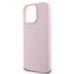 Guess PU Grained Classic Logo MagSafe Case Защитный чехол для iPhone 16 Pro / розовый
