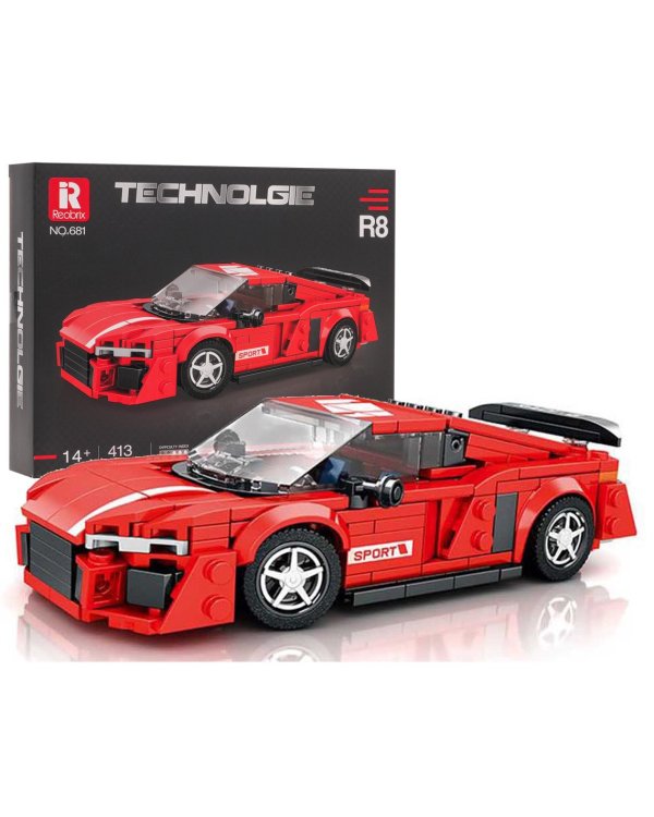 Reobrix Набор кирпичиков для спортивной машины 413шт