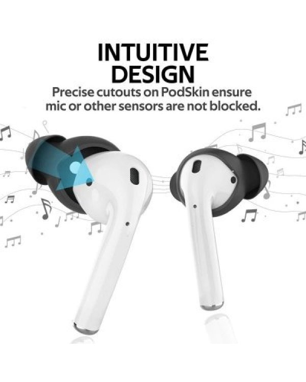 Дополнительное изображение книги «Promate PodSkin Силиконовая насадка для наушников AirPods»