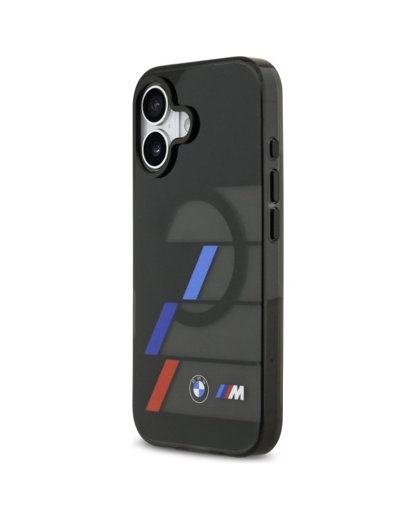 BMW M IML Metal Buttons Tricolor Lines MagSafe Case Защитный Чехол для Apple iPhone 17