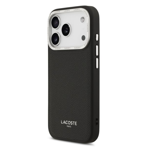 Lacoste PU Leather Champs Elysees MagSafe Чехол для iPhone 17 Pro