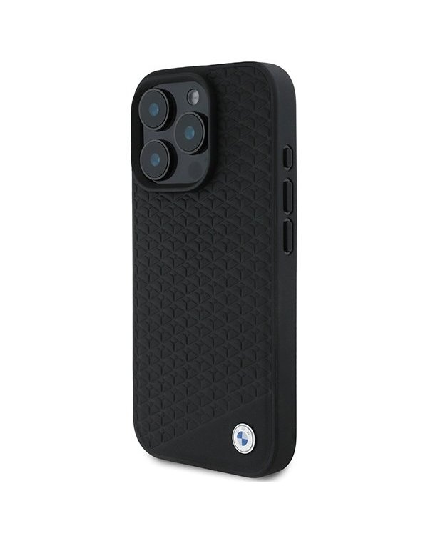 BMW Sign Leather Diamond Metal Logo MagSafe Чехол для Apple Apple iPhone 16 Pro Max