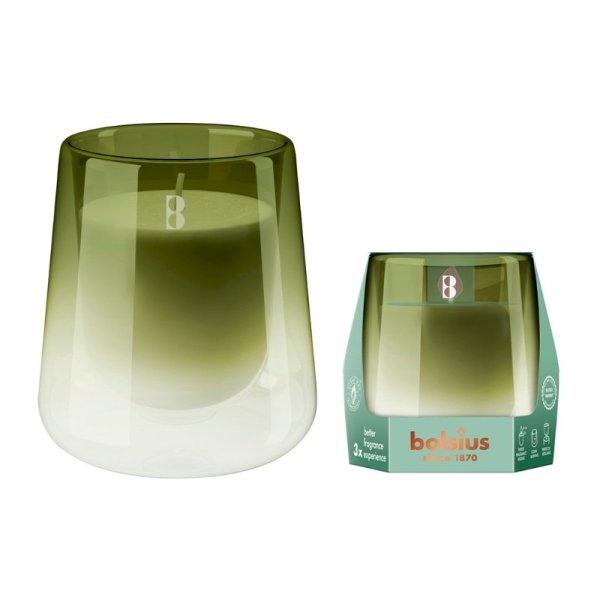 Bolsius CleanLight Ароматическая Свеча 95x85mm Gardenia&Fig