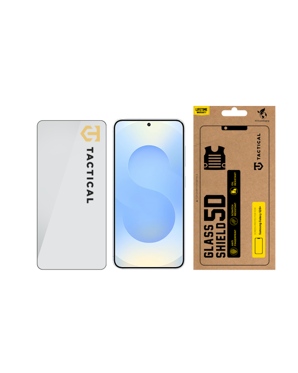 Tactical Glass Shield 5D Защитное стекло для Samsung Galaxy S26+ / чёрный