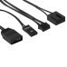 Aerocool Astro 12 Pro ARGB 12cm Комплект кулеров для компьютера с дистанционным управлением