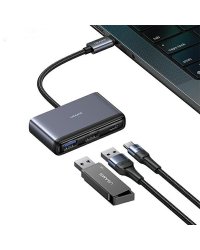 Usams 5in1 USB 2.0 / USB 3.0 / USB-C / TF / SD / USB hub