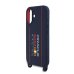 Red Bull Silicone Vertical Logo MagSafe Case + Crossbody Strap Чехол и ремешок через плечо для Apple iPhone 16