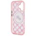 Karl Lagerfeld Hard IML Monogram Karl&Choupette Head MagSafe Case Чехол для Apple iPhone 16