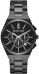 Обложка книги «Michael Kors Lennox Мужские Часы Black Stainless Steel Chronograph 40mm»