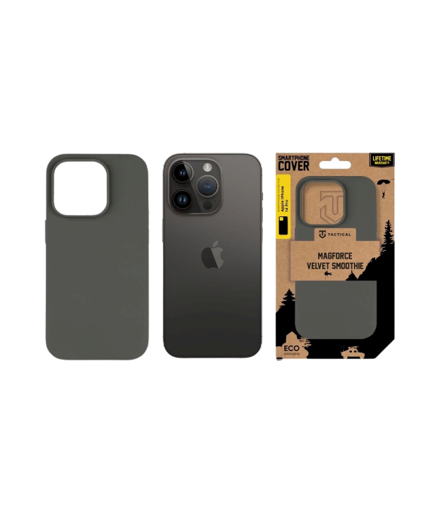 Tactical MagForce Velvet Smoothie Cover Защитный чехол для Apple iPhone 14 Pro / базука