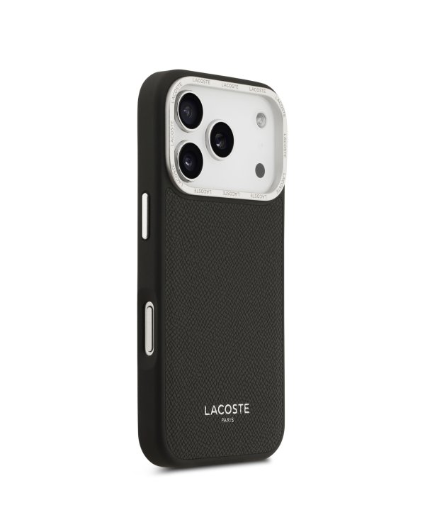 Lacoste PU Leather Champs Elysees MagSafe Чехол для iPhone 17 Pro