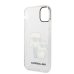 Karl Lagerfeld IML Glitter Karl and Choupette NFT Case Защитный чехол для iPhone 11 / прозрачный