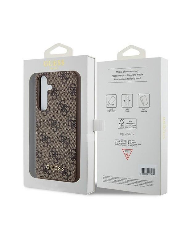 Guess GUHCS24SG4GFBR Чехол для Samsung Galaxy S24