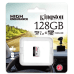 Kingston 128GB High Endurance MicroSDXC Карта памяти