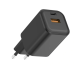Qualo QLSN-CA-65-01 Nano PD Сетевой зарядный адаптер USB-C / USB-A / 65W