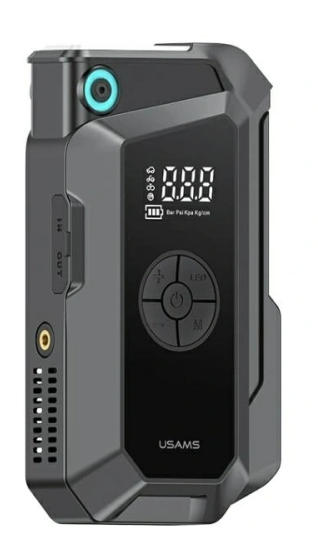 Usams Jumpstarter Power bank 8000mAh + Встроенный фонарик Черный Usams Jumpstarter Power bank 8000mAh + Встроенный фонарик Черный