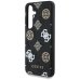 Guess 4G Printed Colored Peony Pattern MagSafe Чехол для Samsung Galaxy S25