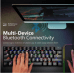 Дополнительное изображение книги «VERTUX VertuPro Механическая игровая RGB Bluetooth Kлавиатура»