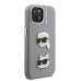 Karl Lagerfeld Grained PU K&CH Heads Case Чехол для Apple iPhone 15