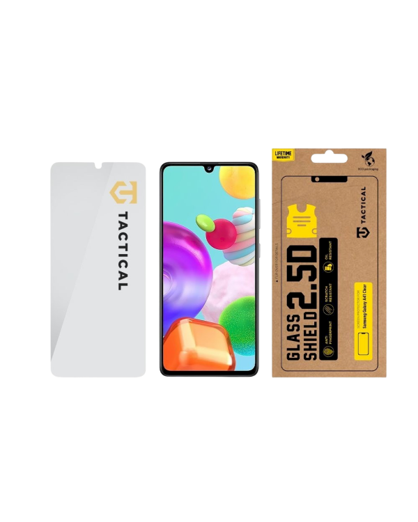 Tactical Glass Shield 2.5D Защитное стекло для Samsung Galaxy A41 / прозрачный