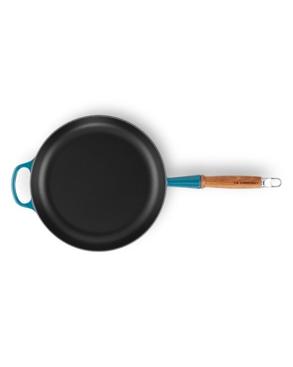 Le Creuset Чугунная сковорода с деревянной ручкой Ø28см