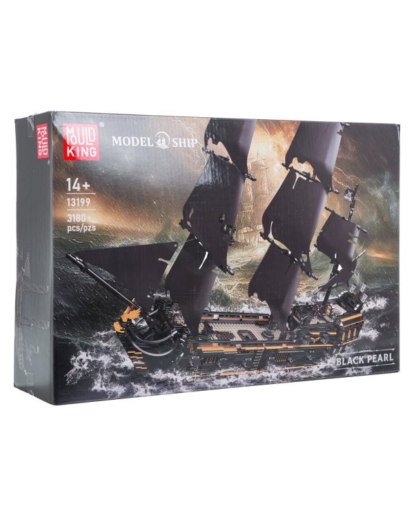 RoGer Пиратский Корабль Конструктор Black Pearl 3180шт
