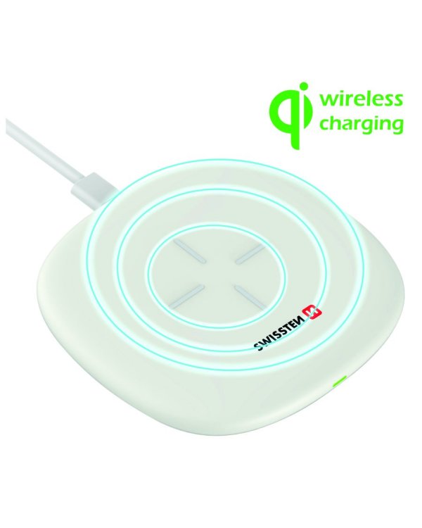 Swissten 10W Беспроводное зарядное устройство с USB-C 1.5m кабелем