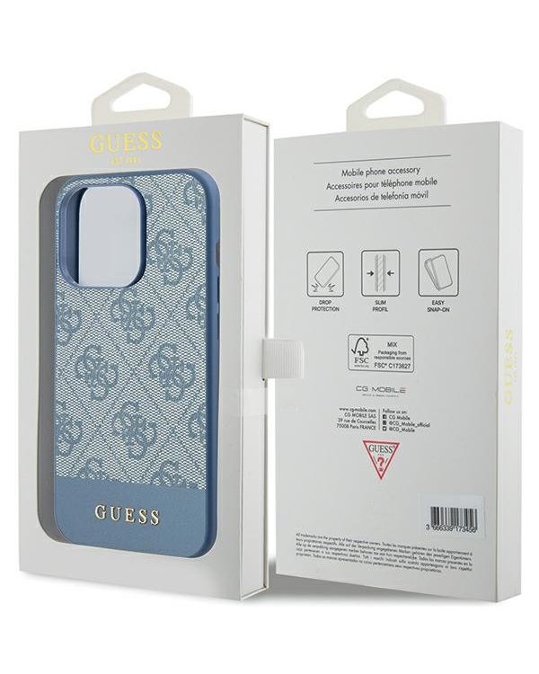 Guess GUHCP15XG4GLBL Чехол для Apple iPhone 15 Pro Max
