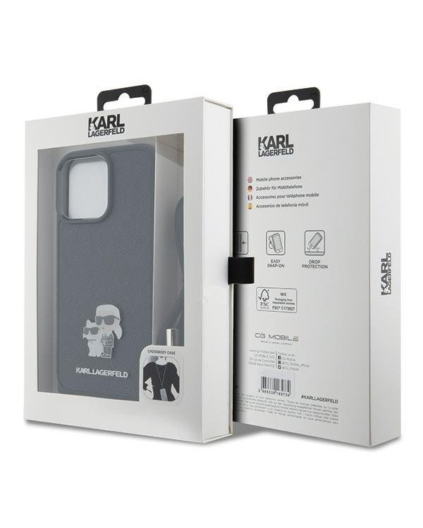 Karl Lagerfeld KLHCP15XSAKCPSK Чехол для Apple iPhone 15 Pro Max