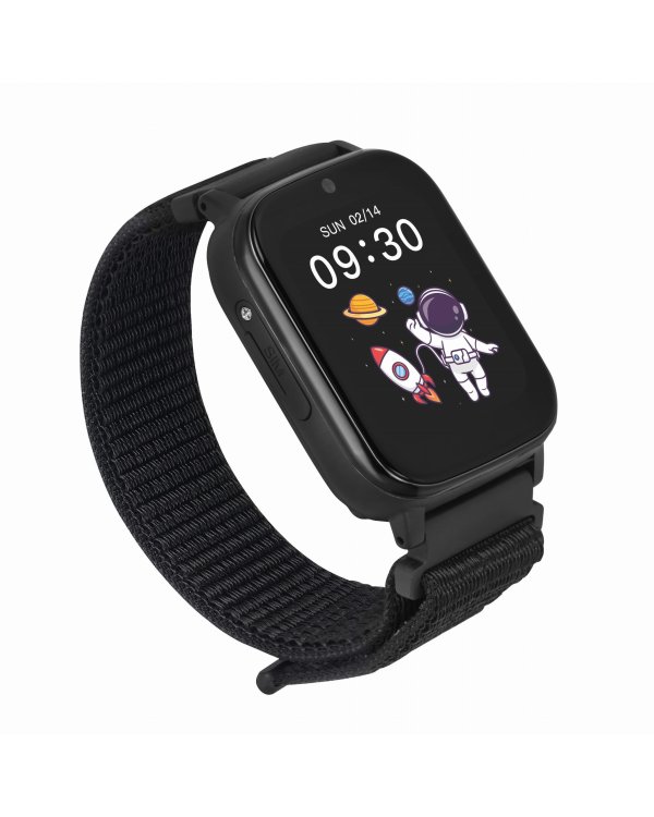 Garett Smartwatch Kids Tech 4G Black velcro Умные часы