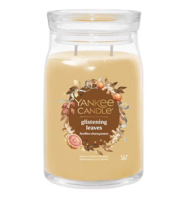Yankee Candle Glistening Leaves Ароматическая Свеча 567g