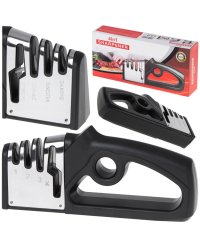 RoGer 4in1 Точилка для кухонных ножей и ножниц