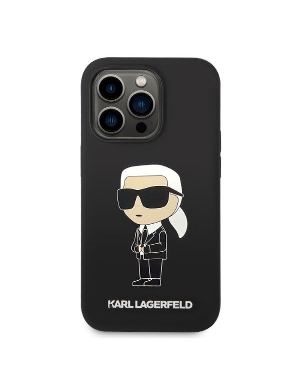 Karl Lagerfeld KLHMP14LSNIKBCK Чехол для Apple iPhone 14 Pro