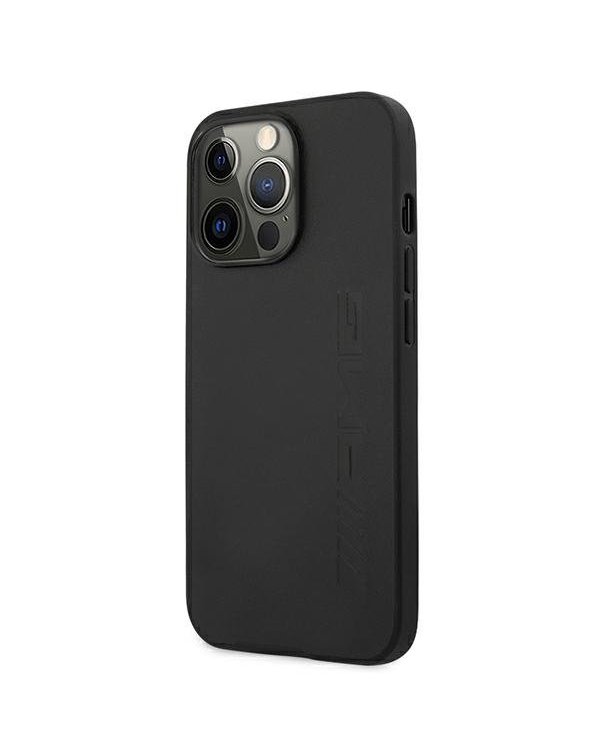 AMG AMHCP13XDOLBK Back Case Кожанный Чехол для телефона Apple iPhone 13 Pro Max Черный