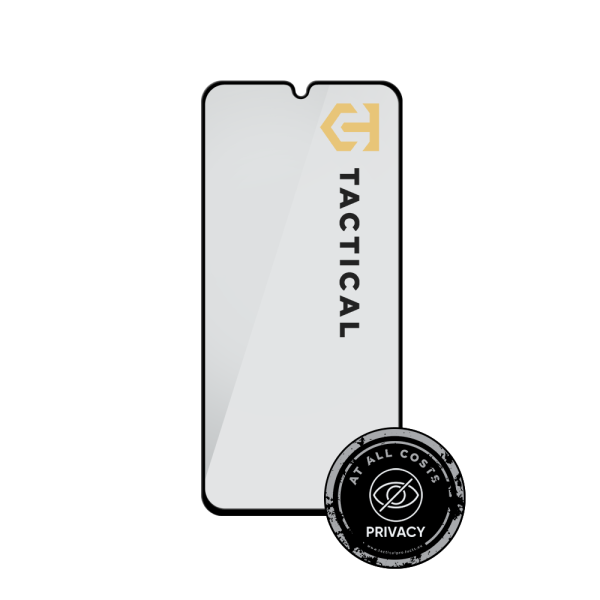 Tactical Glass Shield Privacy Stealth 5D Защитное стекло для Samsung Galaxy A17 4G/5G / чёрный