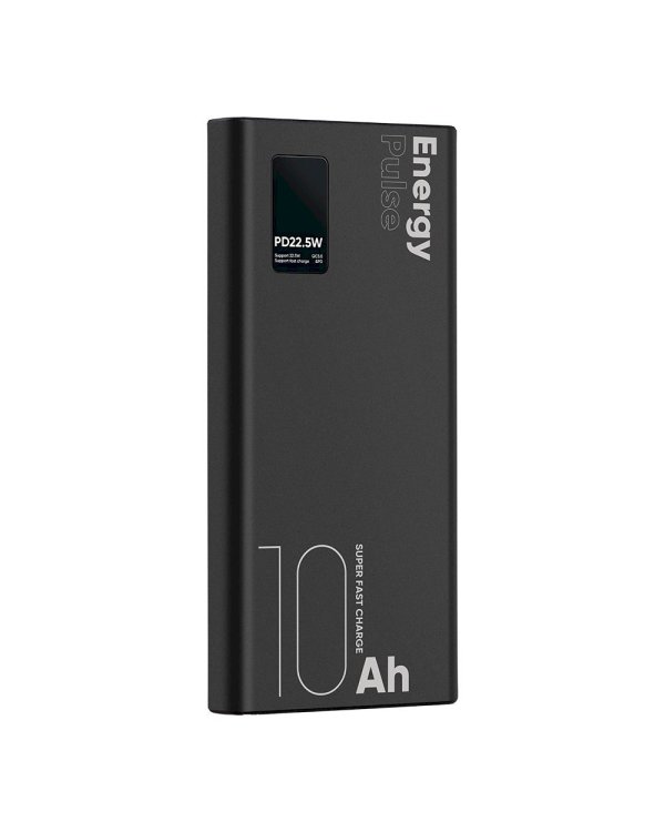 OBAL:ME EnergyPulse Powerbank 10000mAh 22.5W Портативный аккумулятор / чёрный