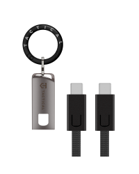 Tactical OODA Loop USB-C/USB-C Кабель / чёрный