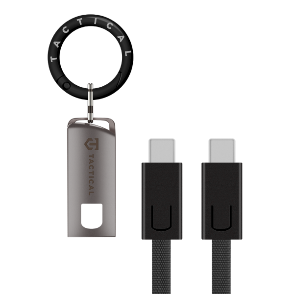 Обложка книги «Tactical OODA Loop USB-C/USB-C Кабель / чёрный»