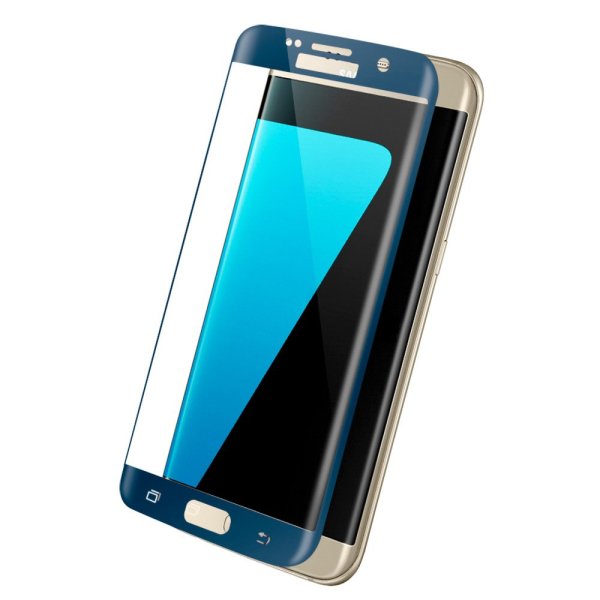 Wozinsky Full Face Tempered Glass Full Cover Защитное стекло для экрана Samsung G935 Galaxy S7 Edge Синее