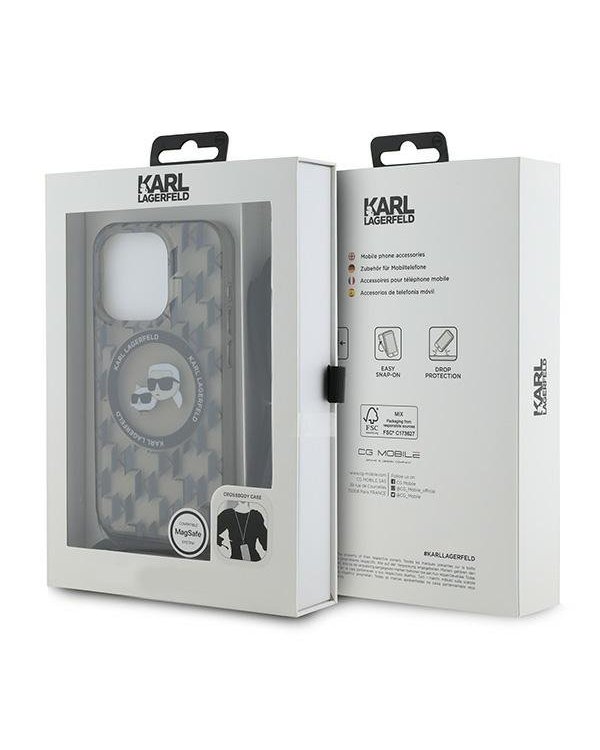 Karl Lagerfeld KLHMP15LHCKCKLCK Чехол для Apple iPhone 15 Pro